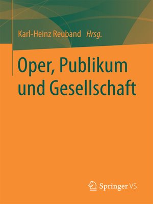 cover image of Oper, Publikum und Gesellschaft